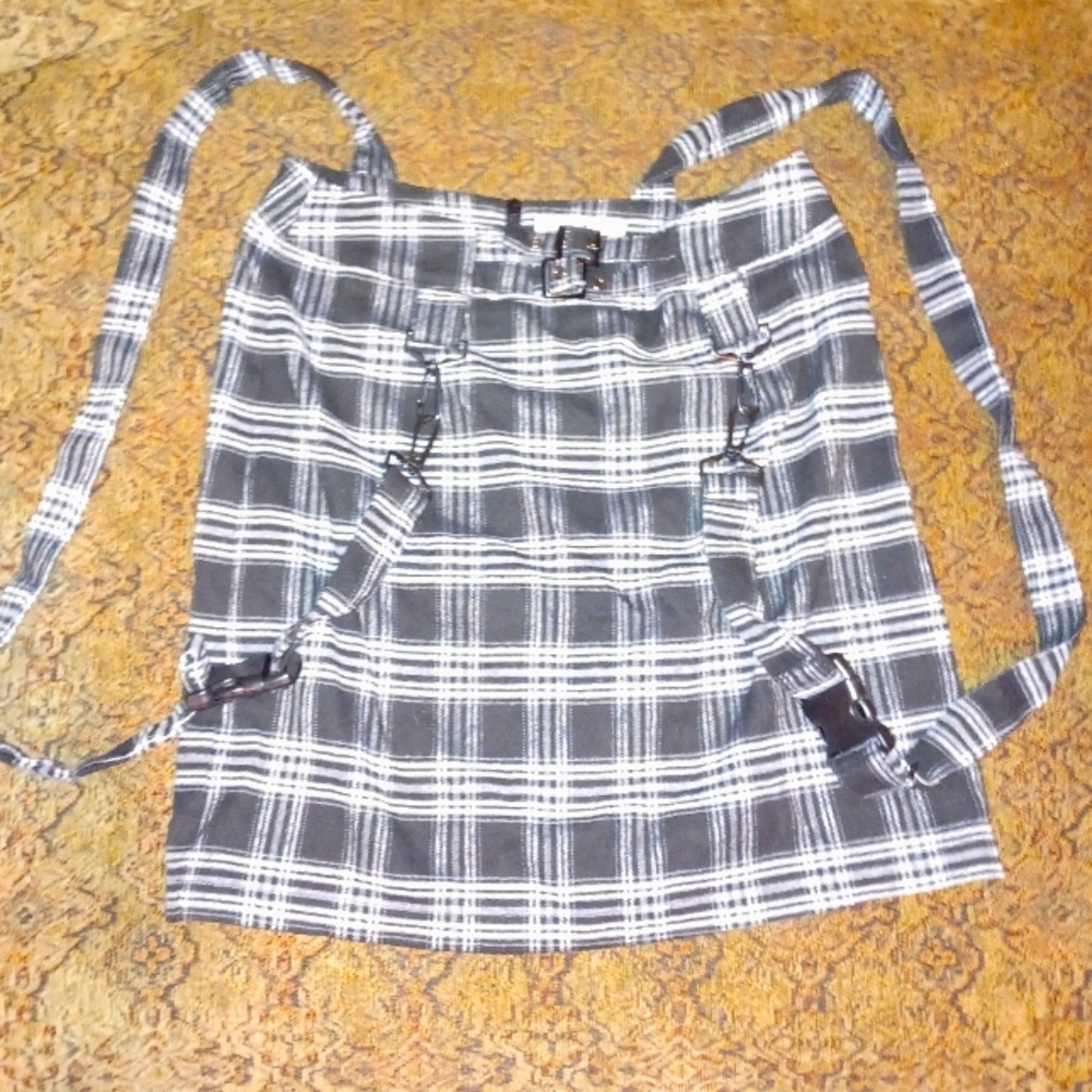 Skirt with Suspenders